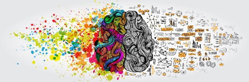 Psychology Illustration of Brain